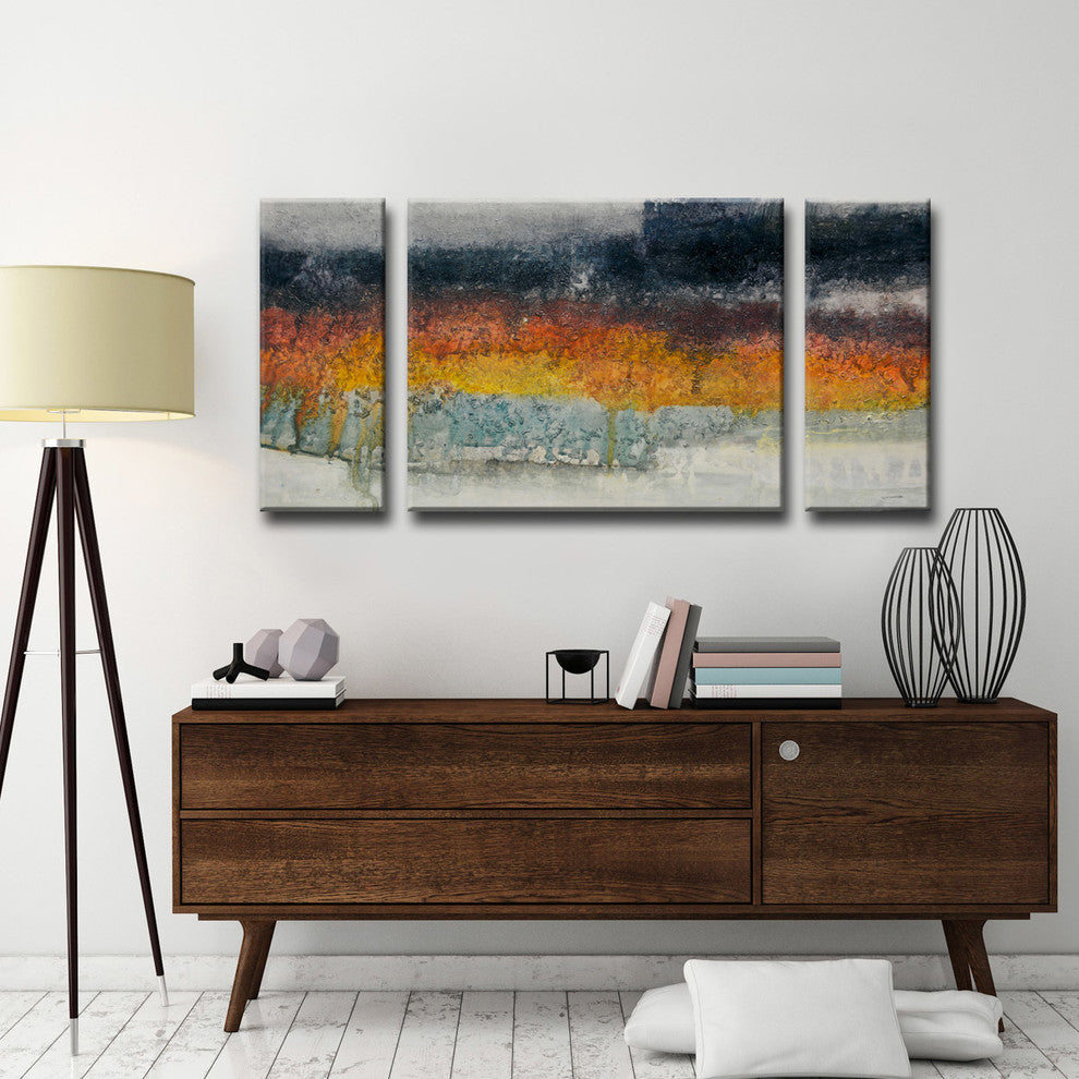 Dream Fields by Norman Wyatt Jr. 3-Piece Wrapped Canvas Art Set