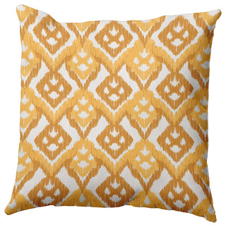 20" x 20" Hipster Decorative Indoor Pillow, Egg Yolk Yellow