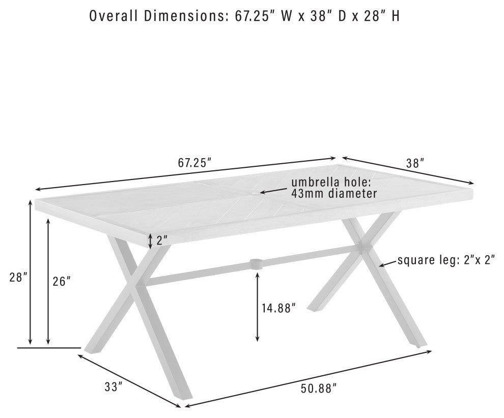 Otto Outdoor Dining Table