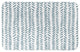 Blue Modern Herringbone 34x21 Bath Mat