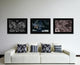 Oceania Australia New Zealand Vivid Map On Canvas With Frame, 16" X 21"