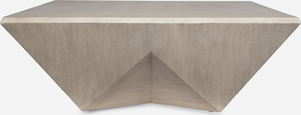 Uttermost 50042 Collins 42" Square Mango and Veneer Table - Natural