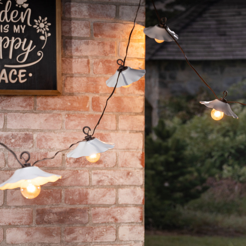 12' Electric G40 Bulb Patio Lights, Set of 10 bulbs