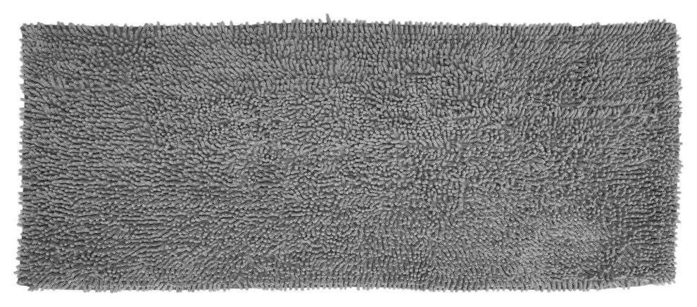 Fantasia Bath Rug Bath Rugs Set, 21"x54" Runner, Gray