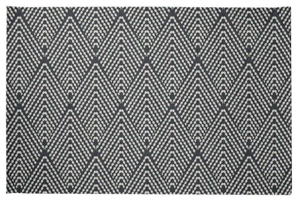 Lifeflor Diamond Spring Chenille Rug, Pepper, 2'x3'