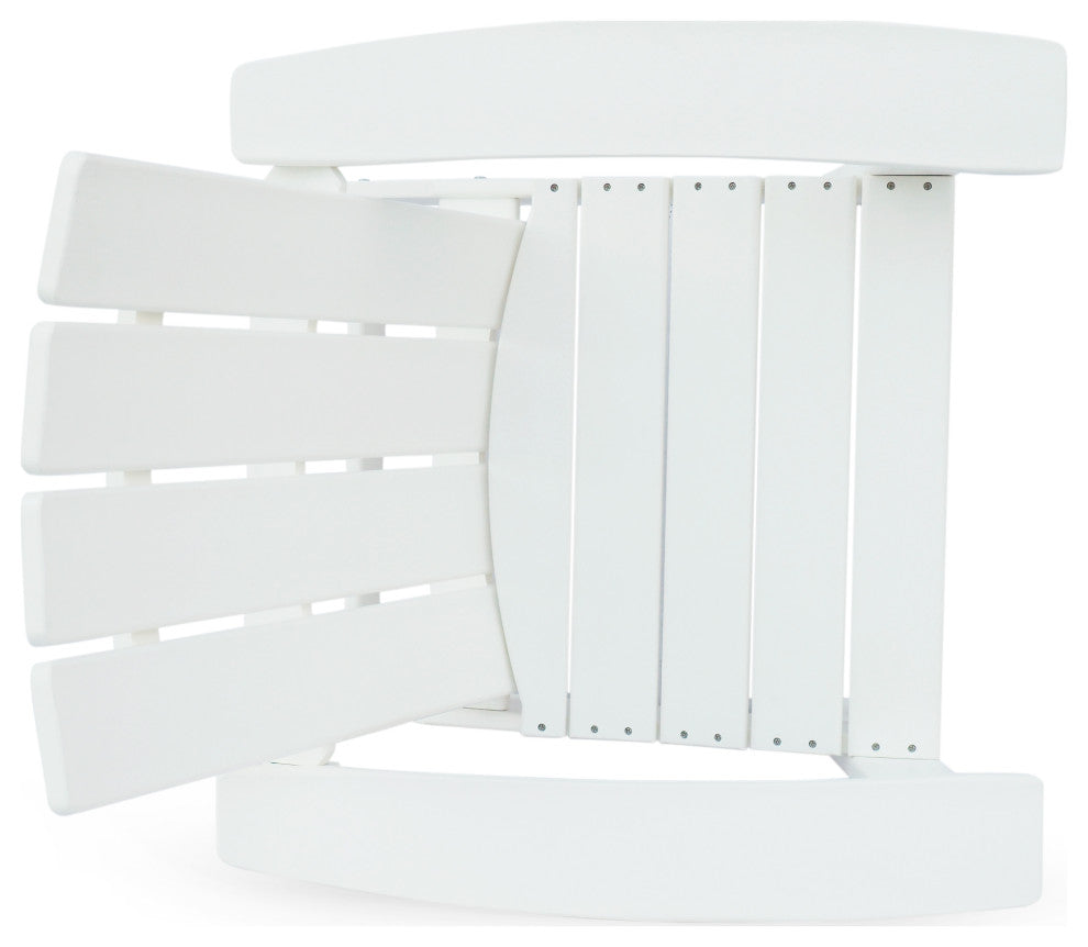 Panagiota Outdoor Resin Adirondack Chair