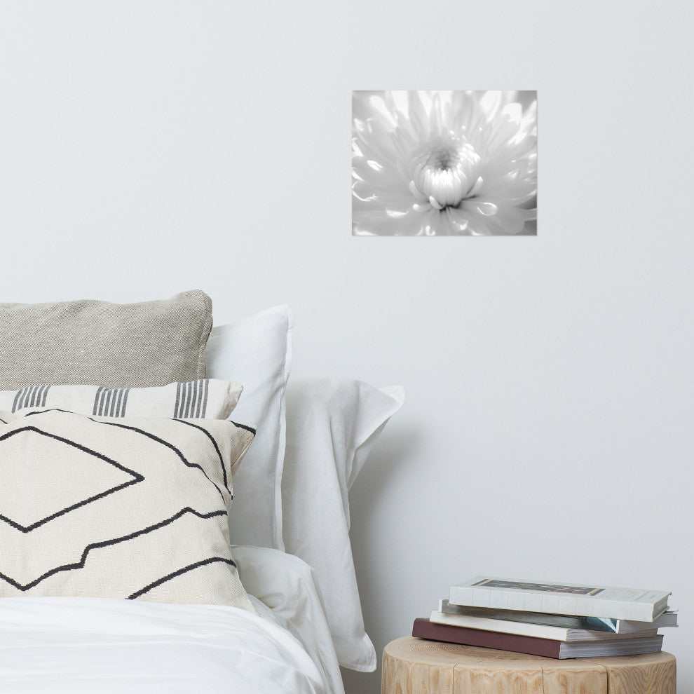 Infrared Flower 2 Nature Photography, Floral Unframed Wall Art Print, 11" X 14"