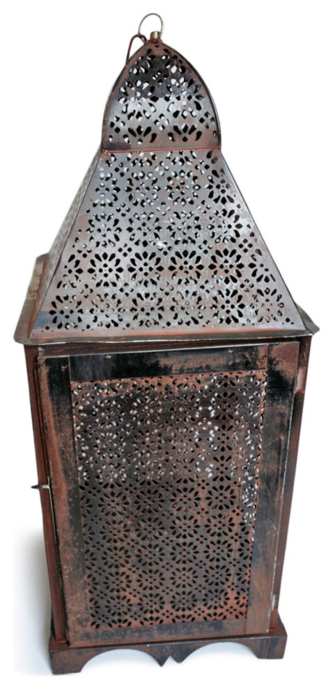 Outdoor Metal Floor Lantern