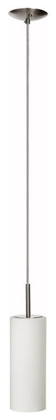 Freya 1-Light Glass Pendant, White