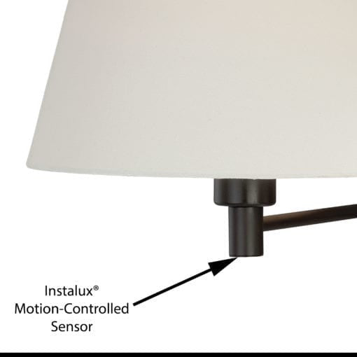 Chapeau Instalux Swing Arm Wall Light New Bronze