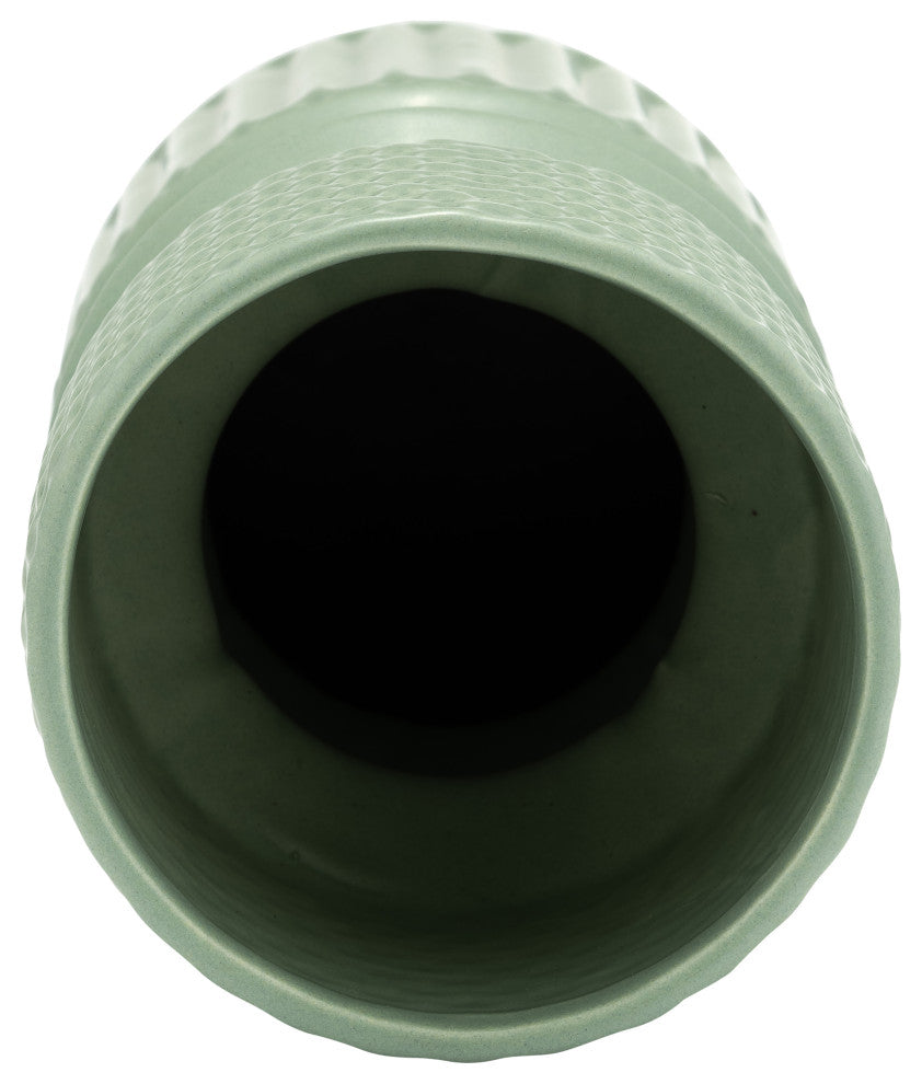 10" Mallet Vase, Dark Sage