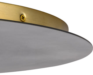 Trimble Collection Three-Light Brushed Bronze 18" Flush Mount