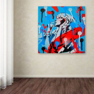 Abstract Graffiti 'Comic Splash' Canvas Art, 24" x 24"