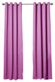 Solid Grommet Top Thermal Insulated Blackout Curtains, Violet, 120"