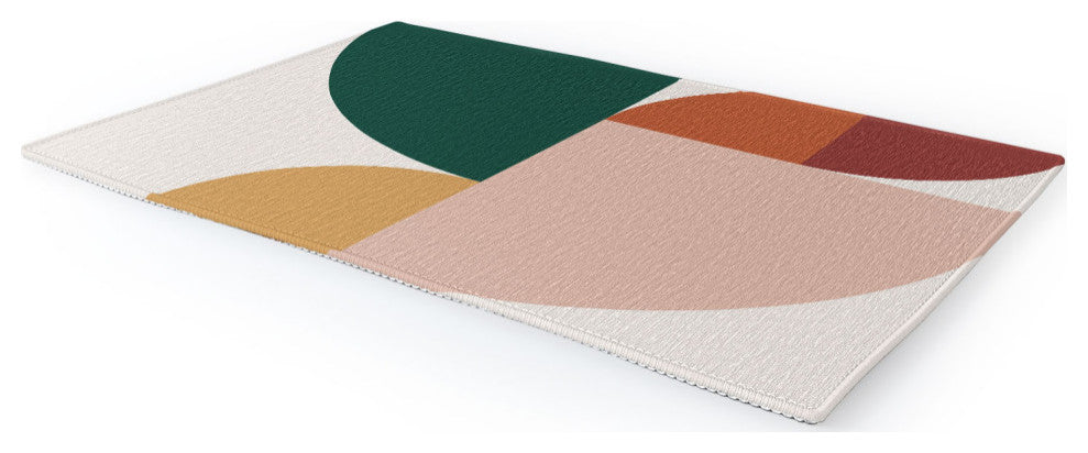 The Old Art Studio Abstract Geometric 11 Area Rug