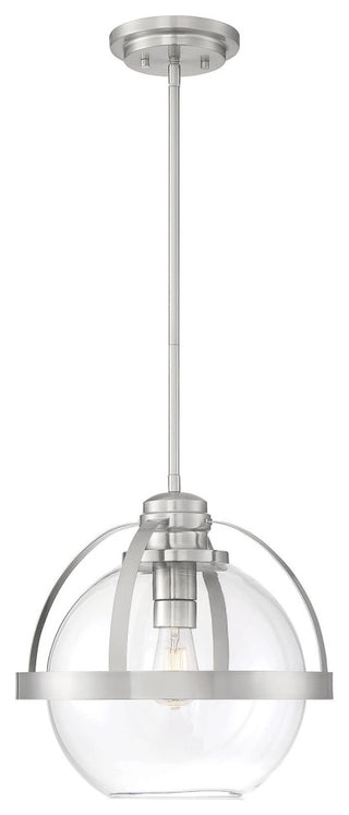 Savoy House 7-7201-1 Pendleton 14"W Pendant - Satin Nickel