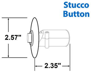 PrimeChime Plus 2 - Video Compatible Doorbell Chime Kit, White, Stucco Button