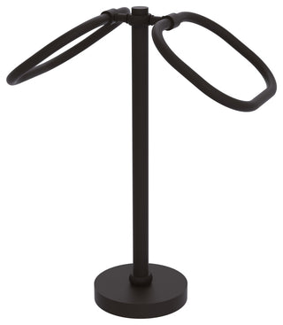 Two Ring Oval Guest Towel Holder, Oil Rubbed Bronze