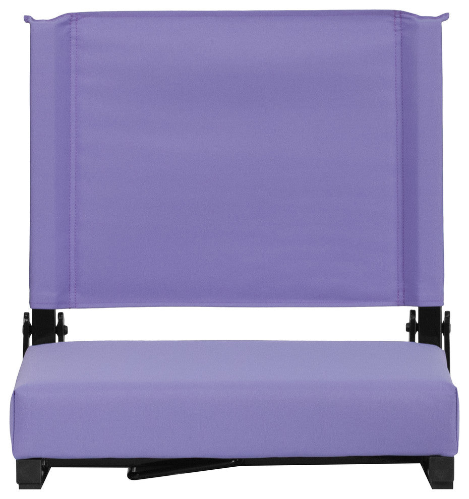 Folding Tables and Chairs, "Carletta" Portable Lounge Chair, Purple