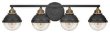 Hinkley Lighting 5174 Fletcher 4 Light 32"W Bathroom Vanity Light - Black