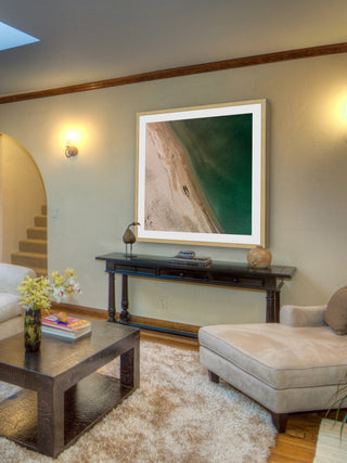 "Beached Whale" Framed Print by Karolis Janulis