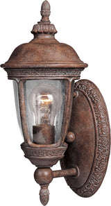 Maxim 3462 Knob Hill 14" 1 Light Wall Sconce - Sienna / Seedy Glass