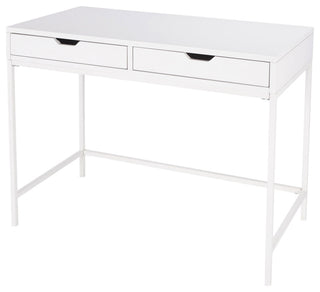 Butler Belka White Desk With Drawers