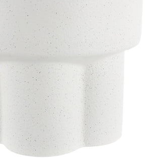 Safavieh CoRoundiz 14.25" Garden Stool, White Speckled