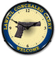 1602636 Lawful Concealed Carry Clock