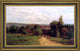 George Inness Spring Framed Premium Canvas Print, 14"x28"