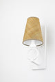 Pendelton 1-Light Wall Sconce White Plaster