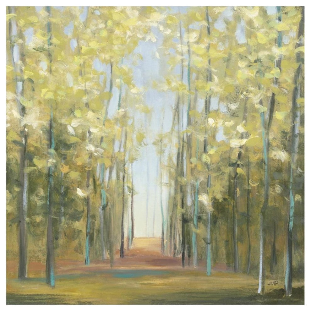 "Aspen Grove II" Digital Paper Print by Julia Purinton, 32"x32"