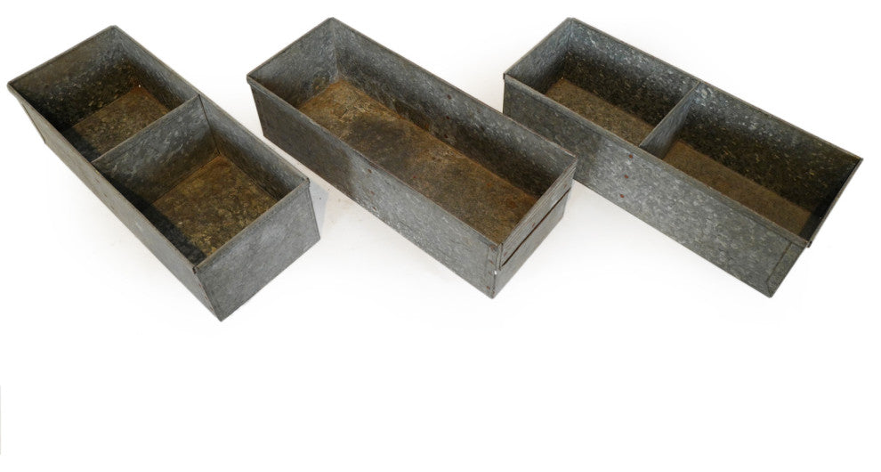 Consigned Vintage Galvanized Metal Box