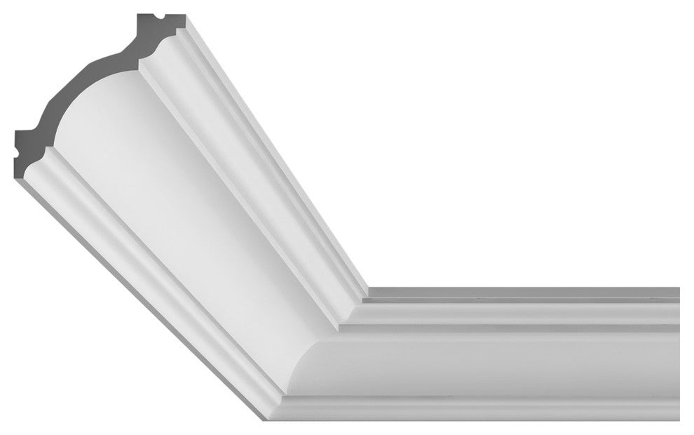 Orac Decor Plain Polyurethane Crown Moulding, Rigid Moulding