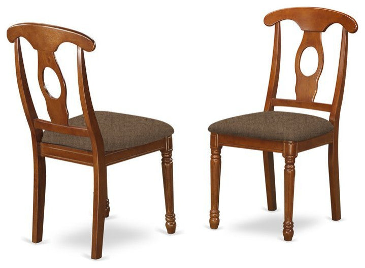 5 Piece Dining Room Table Set-Table With Leaf And 4 Dinette Chairs.