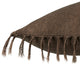 Jaipur Living Majere Solid Brown Poly Fill Pillow 20" Square