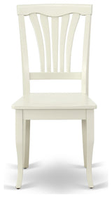 Oxav5-Lwh-W 5Pc Square 36"Table And 4 Vertical Slatted Chairs