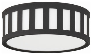 Kendal 3-Light Black Forged Ceiling Mount