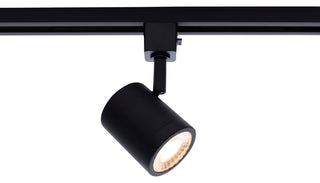 Charge LED Line Voltage Track Head, Black