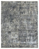 Zenith Area Rug, Gray and Blue, 9' x 12', Abstract