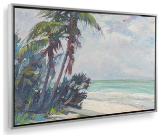"Naples' Sandy Playground" - A Seaside Serenity Piece