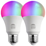 WBM SMART Color Changing LED Light Bulb, Wi-Fi Control with Alexa