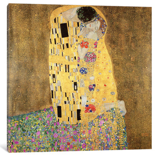 "The Kiss" by Bridgeman Library, 37x37x1.5