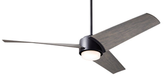 Ambit 56" Fan, Matte Black/Graywash Blades, Remote
