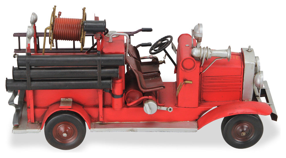 Mini Fire Engine Circa 1927, Red