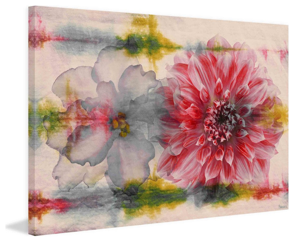 "Vibrant Pair" Fine Art Canvas Print, 18"x12"