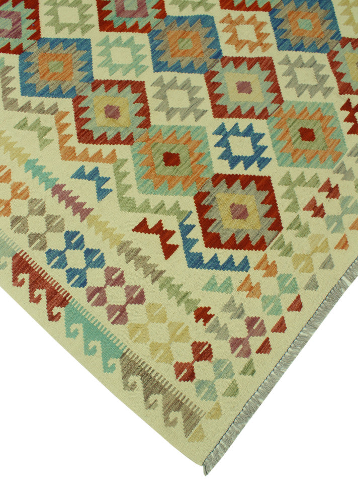 Sangat Kilim Laziza Ivory Rug