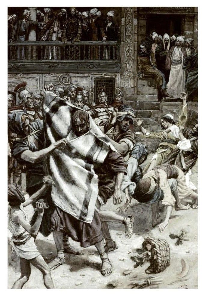 "Jesus Before Herod" Digital Paper Print by James Tissot, 22"x32"