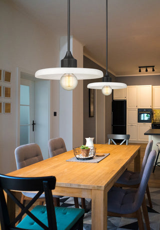 Zlite 820P14-MB 1-Light Pendant, Gloss Opal