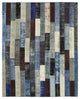 Rug N Carpet - Hand-Knotted Anatolian 8' 2" x 10' 1" Rustic Patchwork Area Rug